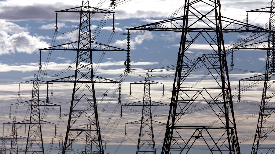 Power Station And Electricity Lines