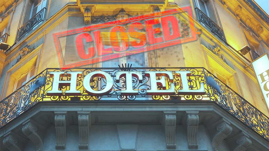 hotel closed