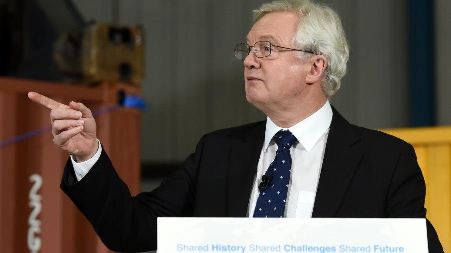 BRITAIN EU BREXIT DAVID DAVIS